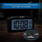 Peakeep Night Light Digital Alarm Clock Battery Operated - Image 6