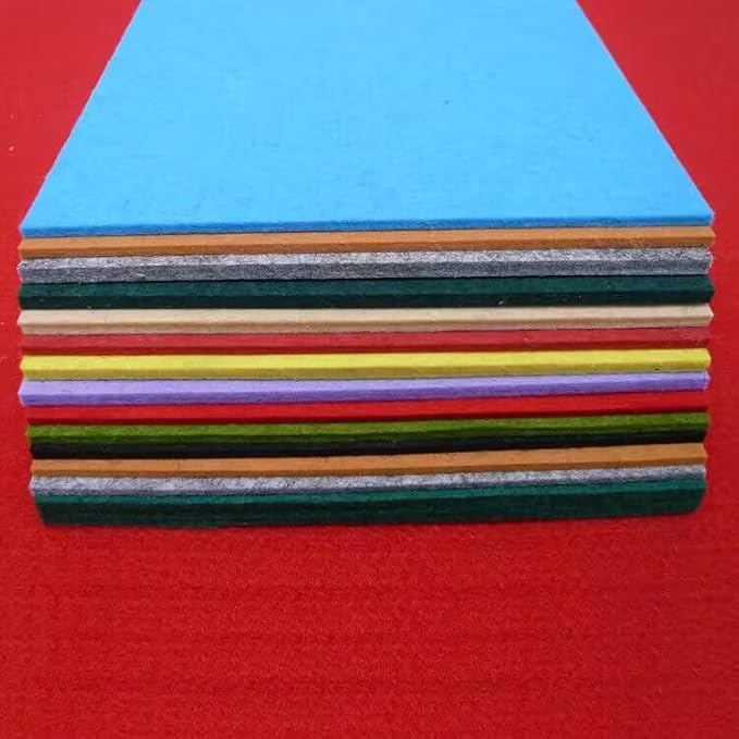 YYCRAFT Thick Stiff Felt Sheets Thick Felt 9 Inch X 12 Inch - Image 2