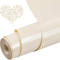 Heat Transfer Vinyl Cream12 x 20Ft, PU HTV Iron on Vinyl Easy to Cut & Weed by Unknown