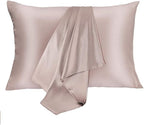 JOGJUE Silk Pillowcase for Hair and Skin 2 Pack 100% Mulberry Silk Bed by JOGJUE