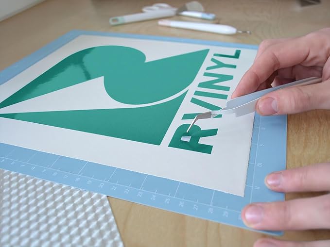 ORACAL 951 Mint Metallic Gloss Permanent Adhesive Vinyl Roll - Image 4