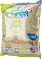 Classic Sand and Play Sand for Sandbox, and Outdoor Use, 20 lb. Bag, Wet Castle by CLASSICSANDPLAY
