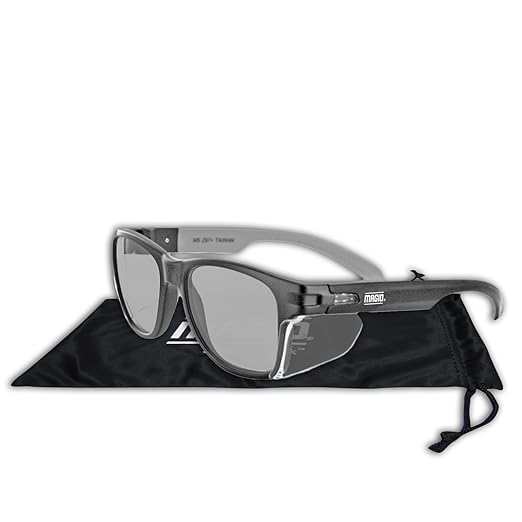 MAGID Y50 Safety Glasses for Construction | Black Frame — 72-Pack, ANSI Z87.1+ - Image 3