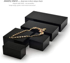 Oirlv Solid Wood Minimalism Style Jewelry Display Stand Showcase Jewelry - Image 8