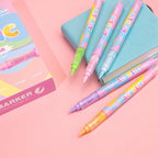 Guangna Water-Based Acrylic Markers Set, 24 Colors acrylic paint markers - Image 6