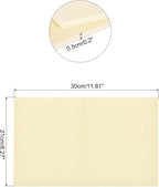 MECCANIXITY 3pcs Basswood Sheets 12 x 8 x 3/16 Inch Unfinished Wood Boards - Image 2