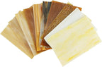 Lanyani（10 Sheets）Amber Variety Stained Glass Sheets 4 x 6 inch Opal Art Glass - Image 7