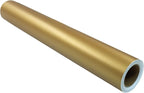 Luomorgo Gold Permanent Vinyl Roll 12" x 5FT | Glossy, Waterproof Adhesive Vinyl by Luomorgo