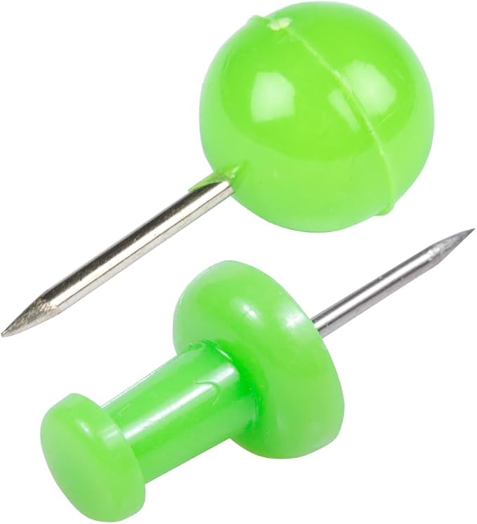 JAM PAPER Colorful Push Pins - Image 3