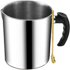 60oz 1.8L Candle Making Pouring Pot Wax Melting Pot and Spoon 304 Stainless by Phinicco