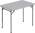 Folding Table 3ft Rectangular All-Occasion Plastic Folding Event Table by OutdoorOasisFurniture