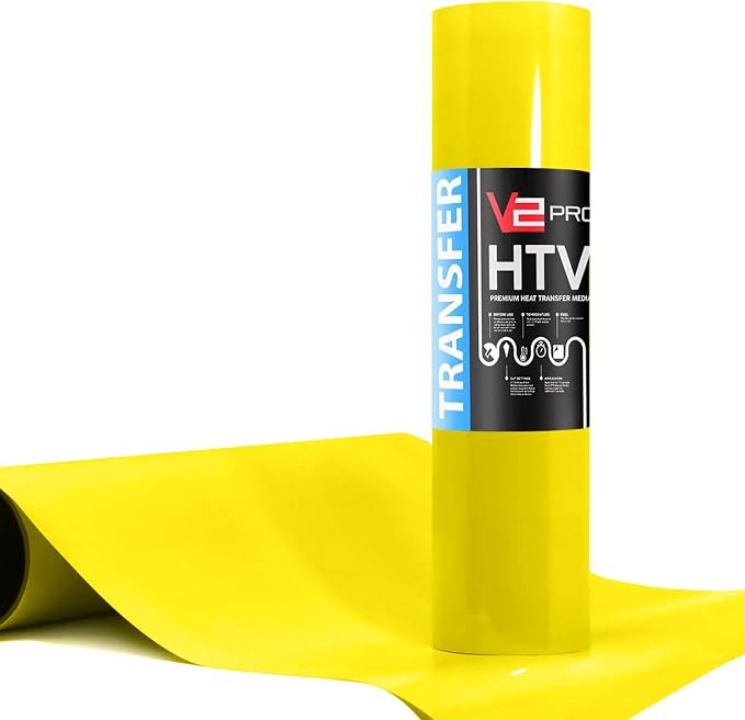 V2 Pro Heat Transfer Vinyl Film HTV Roll by VVIVIDVINYL