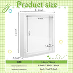4 Pack 5 x 7in Shadow Box Frame, Shadow Boxes Display Cases - Image 2