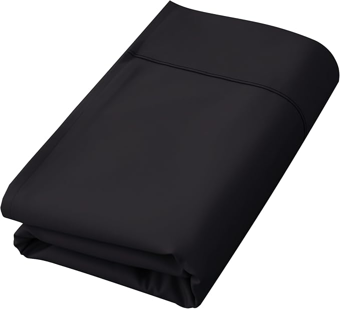 Cotton Flat Sheets Only, 600 TC 100% Cotton Flat Sheet Top Sheet Only, Twin by ShunjieHome