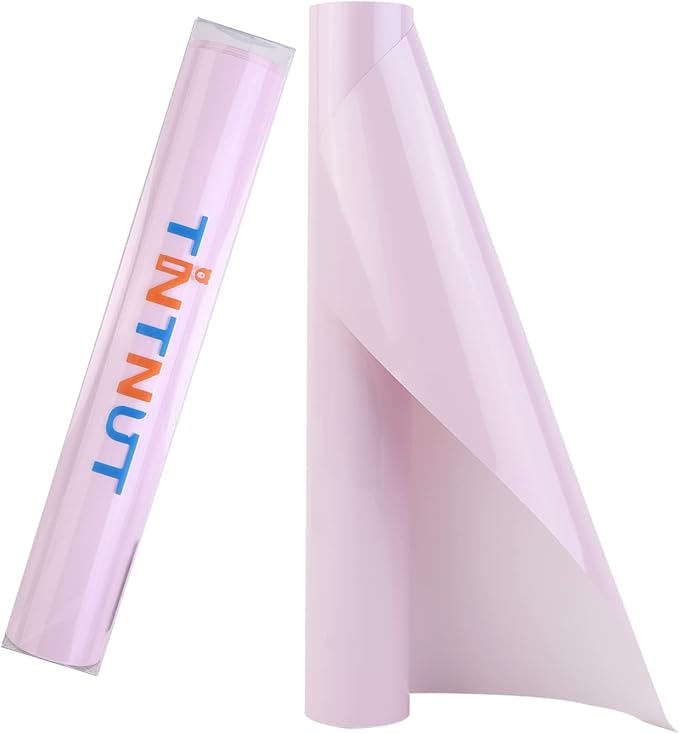 Tintnut Light Lilac Heat Transfer Vinyl, 10inx6ft Iron on Vinyl | Neutral boho by Tintnut