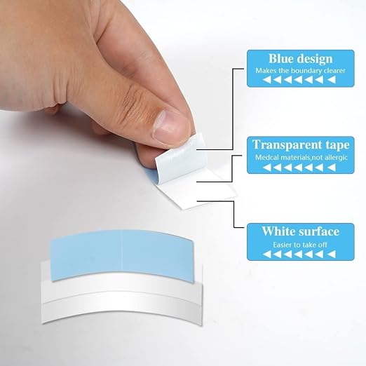 80pcs Wig Tape - Double Sided Waterproof Adhesive Tape - Image 3