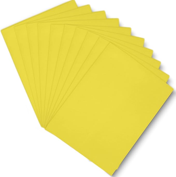Yellow EVA Foam Sheets, 9 x 12 Inch, 2mm Thick Handicraft Foam Paper - Image 7