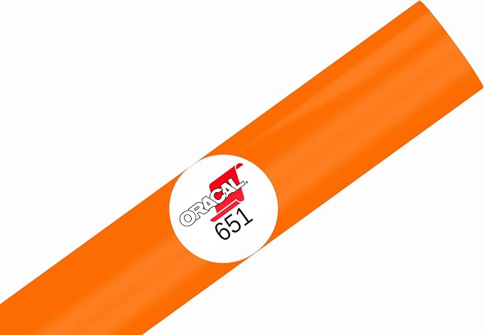 ORACAL 651 Glossy Permanent Vinyl 12 Inch x 15 Feet by Orafol