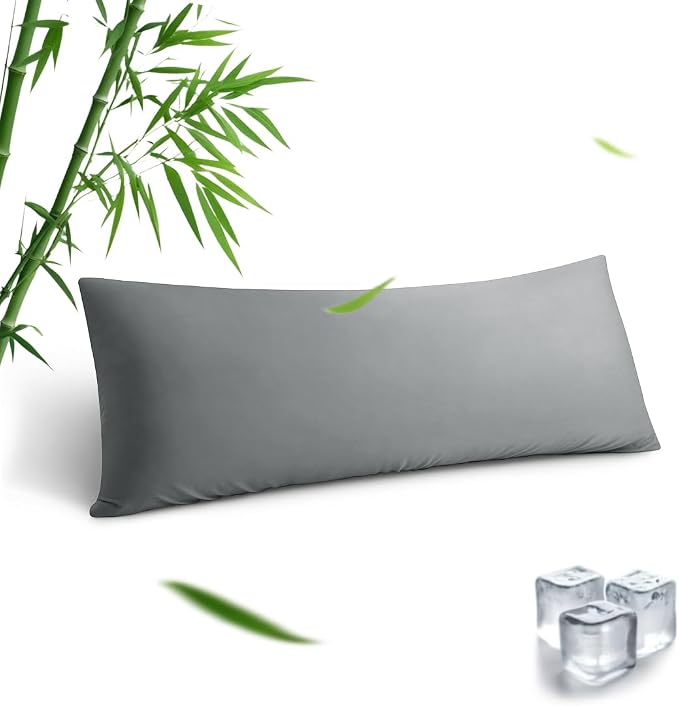 Body Pillowcase, Cooling Viscose from Bamboo Pillow Cover by ParkdenyMattressProtector
