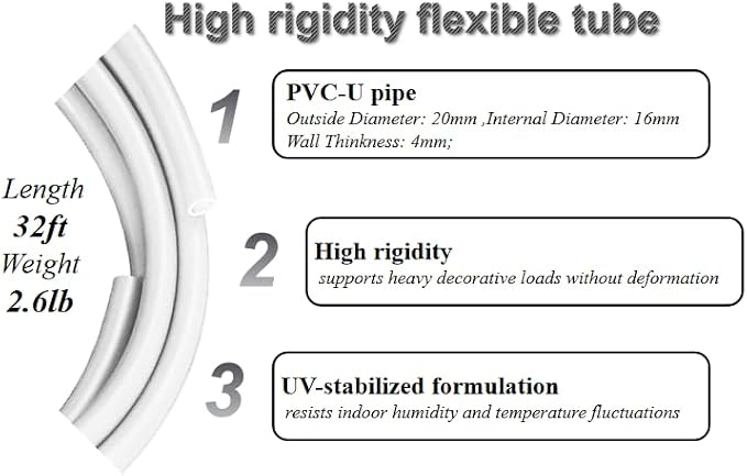 Flexible Tube for Artificial Flowers, Tube Pipe for Fake Flowers, Prop Building - Image 2