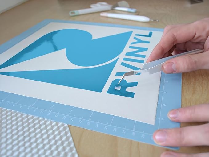 ORACAL 951 Series Ice Blue Cast Adhesive Vinyl 12in x 10ft - Image 4
