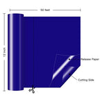 HTVRONT Royal Blue Permanent Vinyl Roll - Image 4
