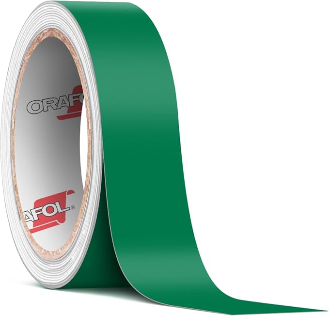 ORACAL 651 Matte Green Permanent Vinyl Tape Roll – Premium Adhesive Film by Orafol