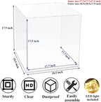DuvinDD Acrylic Display Case for Collectibles Lego Clear Acrylic Display Box - Image 2