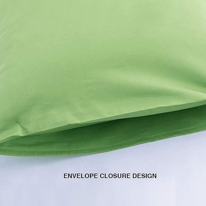 FLXXIE King Pillow Cases Set of 2, Soft Microfiber Pillow Covers - Image 4