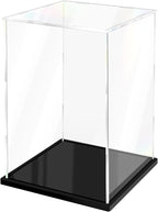 Clear Acrylic Display Case for Collectibles Assemble Doll Display Case by XINISS