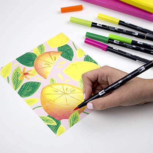 Tombow 56196 Dual Brush Pen Art Markers, Brush and Fine Tip Markers - Image 2