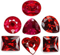 Ruby Red Cubic Zirconia Loose Beads Unset by AierCrystal