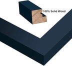 RPJC 6x8 inch Picture Frame Made of Solid Wood and High Definition Glass - Image 2