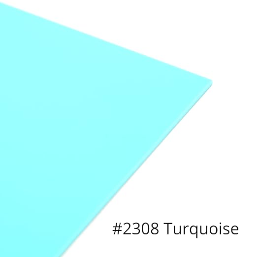 BuyPlastic 2308 Turquoise Solid Colored Acrylic Plexiglass Sheet, Choose Size - Image 2