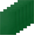 Biaungdo 6 Pcs 8 x 12 Inch Felt Fabric Sheets, Dark Green Square Felt Sheet | - Image 7