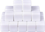48 PCS 16MM Blank White Dice for Board Games, and Teaching - Image 3