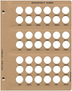 Dansco US Roosevelt Dime Coin Album 1946 - Image 2