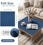 1.4mm Felt Fabric 36'' X 36'' Large Felt Sheets Soft Craft Felt by The Yard - Image 2