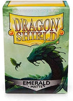 5 Packs Dragon Shield Matte Emerald Standard Size 100 ct Card Sleeves Value - Image 4