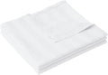 Cotton Twin Flat Sheet Only, 600 Thread Count 100% Egyptian Cotton Top Sheet by ZaizaiHome