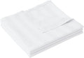 Cotton Cal King Flat Sheet Only, 600 Thread Count 100% Egyptian Cotton Top by ZaizaiHome