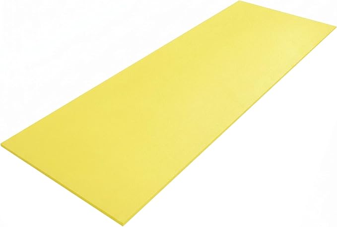 Amylove 1 Pack Polyurethane Foam 1/4" x 24" x 72" High Density Cushion by Amylove