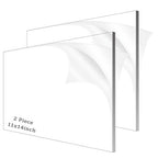 Clear Acrylic Sheet Plexiglass, 1/4" Thick Cast Acrylic Glass Sheet, Plexiglass by ADTDA