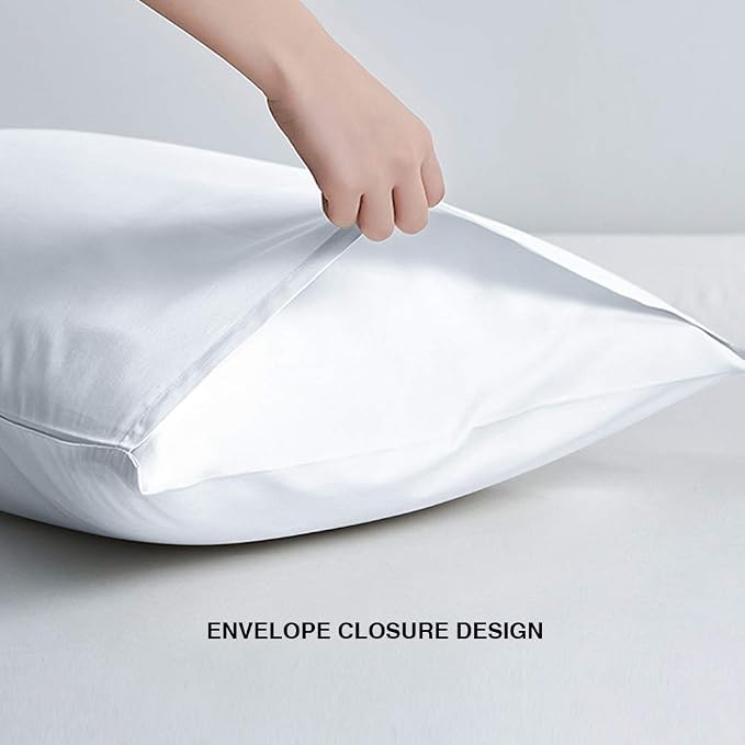 FLXXIE Pillow Cases Queen, Soft Microfiber Pillow Covers - Image 3