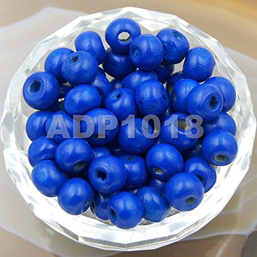 AD Beads Wood Spacer Loose Wooden Craft Beads Big Hole Beads Assorted - Image 2
