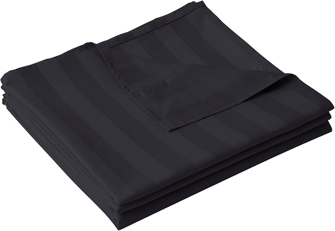 Cotton Twin Flat Sheet Only, 600 Thread Count 100% Egyptian Cotton Top Sheet by ZaizaiHome