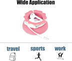 MAIRUI Wired Earbud Case Earphone Headphone Cord Organizer Wrap Soft Silicone - Image 5