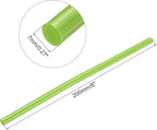 uxcell Mini Hot Glue Sticks for Glue Gun 7mm x 200mm Light Green 12pcs - Image 2