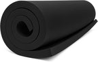 20mm Thick Black Eva Foam Cosplay Sheets roll, 13.9" x 39" Premium eva Craft by MEARCOOH