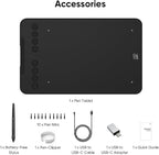 XPPen Updated Deco Mini7 V2 Drawing Tablet-16384 Levels of Pressure - Image 9